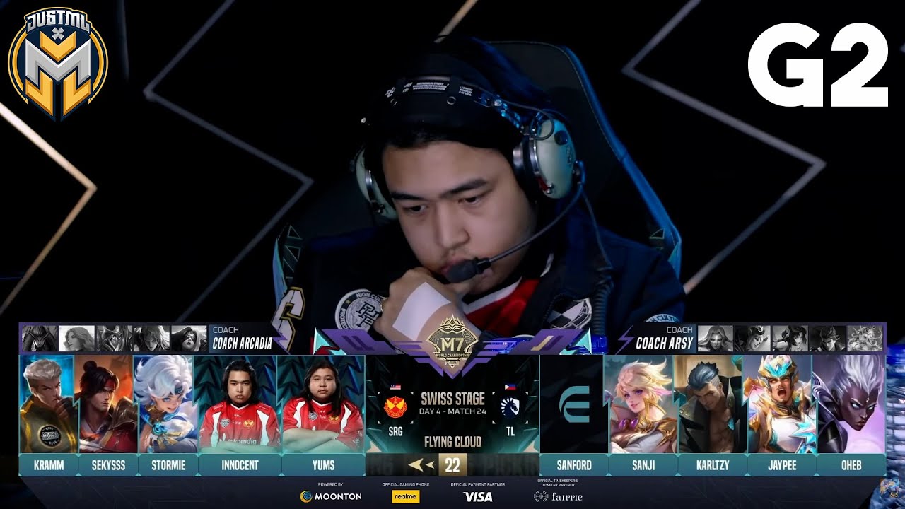 TLPH vs SRG - GAME 2 |  SWISS STAGE | M7 World Championship