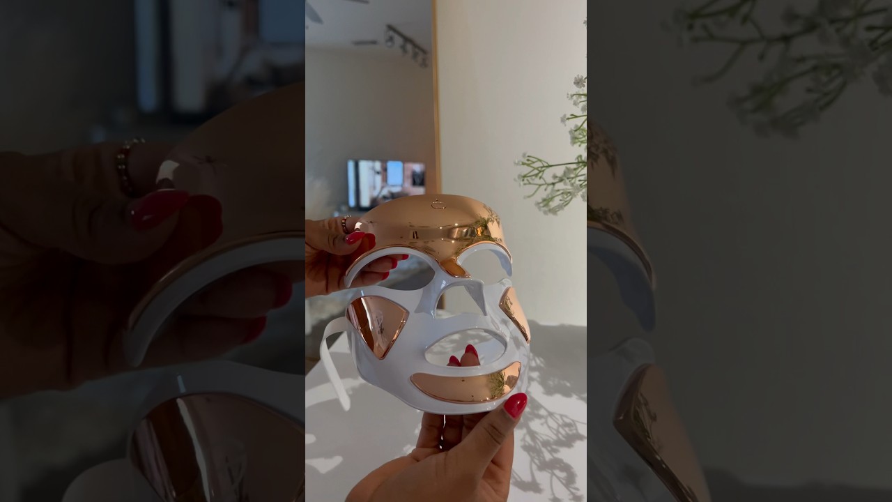 Unboxing my new Dr. Dennis Gross Faceware Pro Mask 🌸🎀☁️🌷 #asmr #skincare #ledmaske