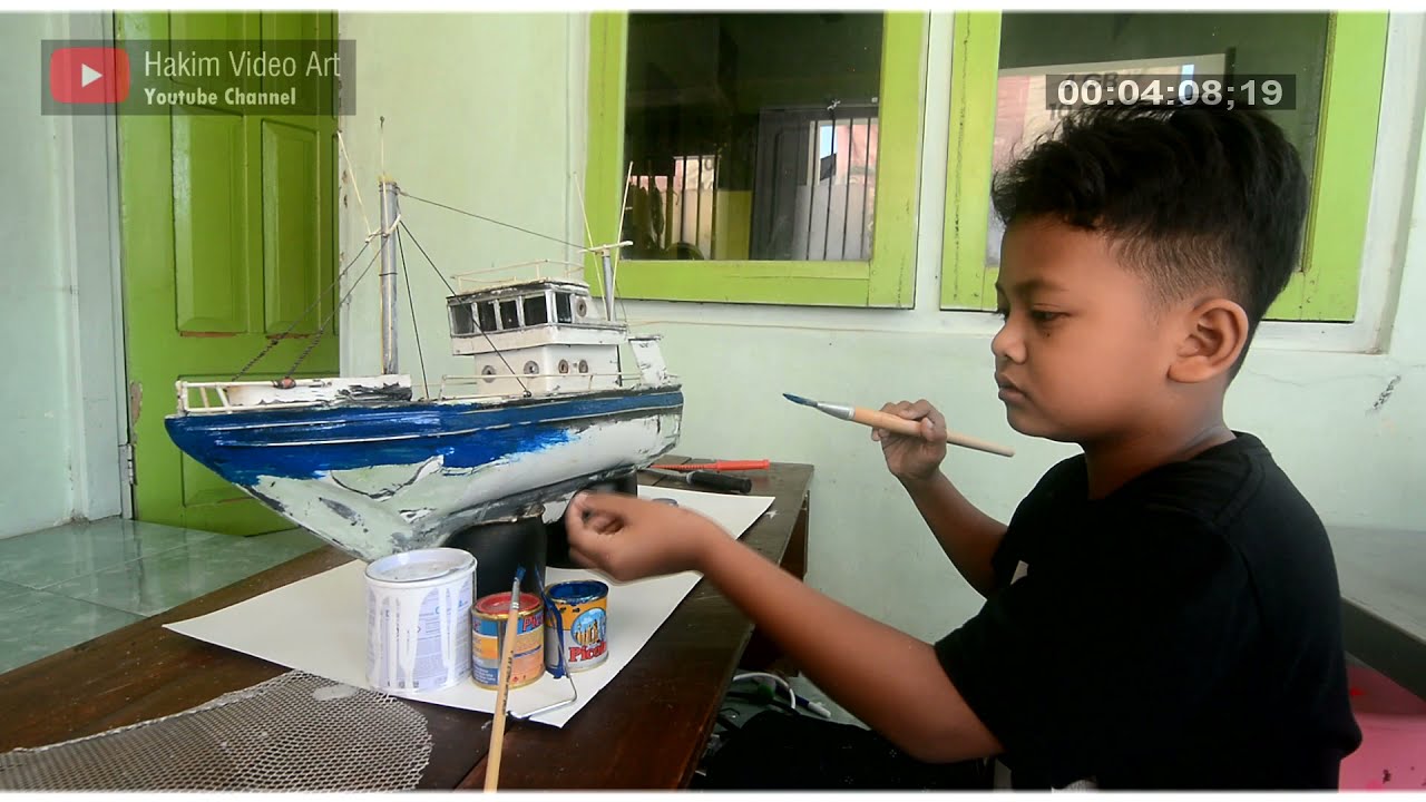 How To Make Ship Miniature from PVC