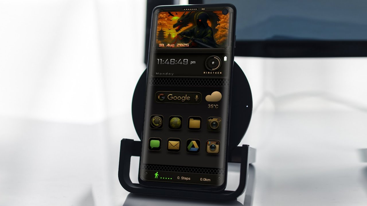 The Minimal KLWP Theme Setup