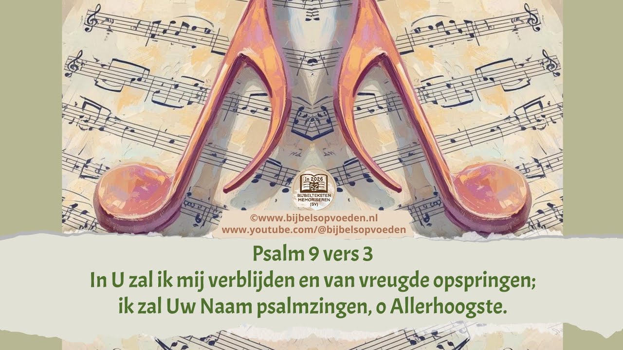 Bijbeltekst zingen: Psalm 9:3