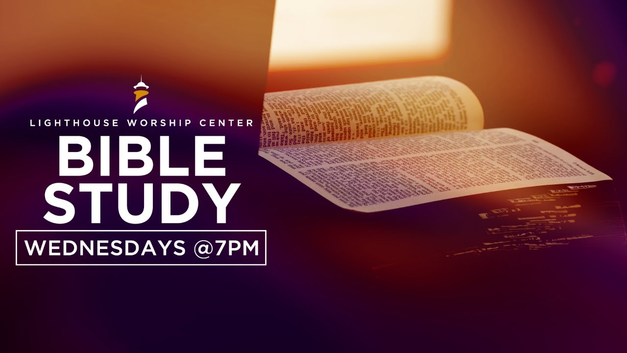 Join us for Bible Study!  1/21/26
