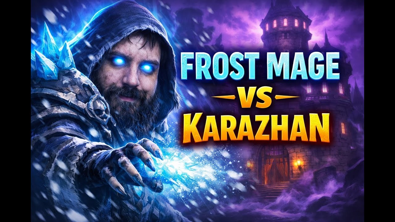First Time in Karazhan! ❄️ Frost Mage TBC Classic