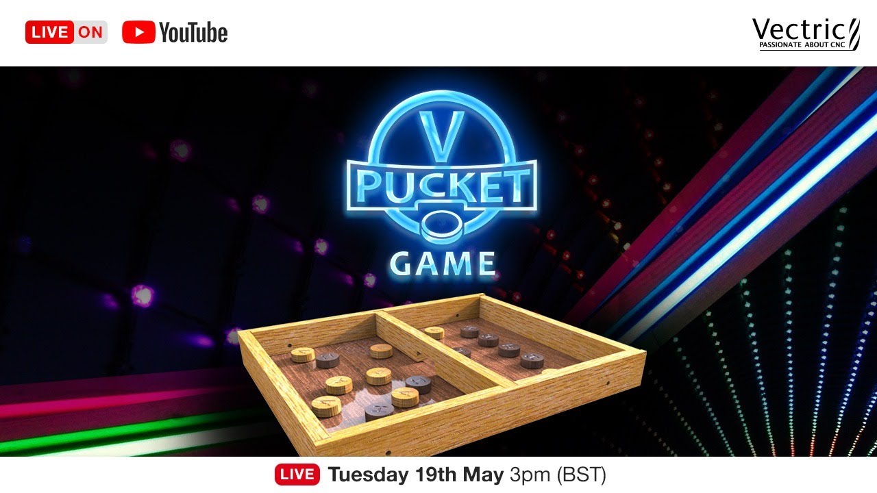 Live Q&A with Todd | The VPucket Game | Vectric FREE CNC Projects