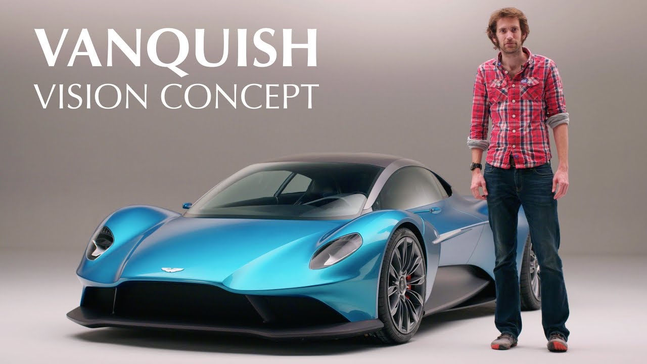 Vanquish Vision Concept: Aston Martin's Ferrari & McLaren Rival | Carfection 4K