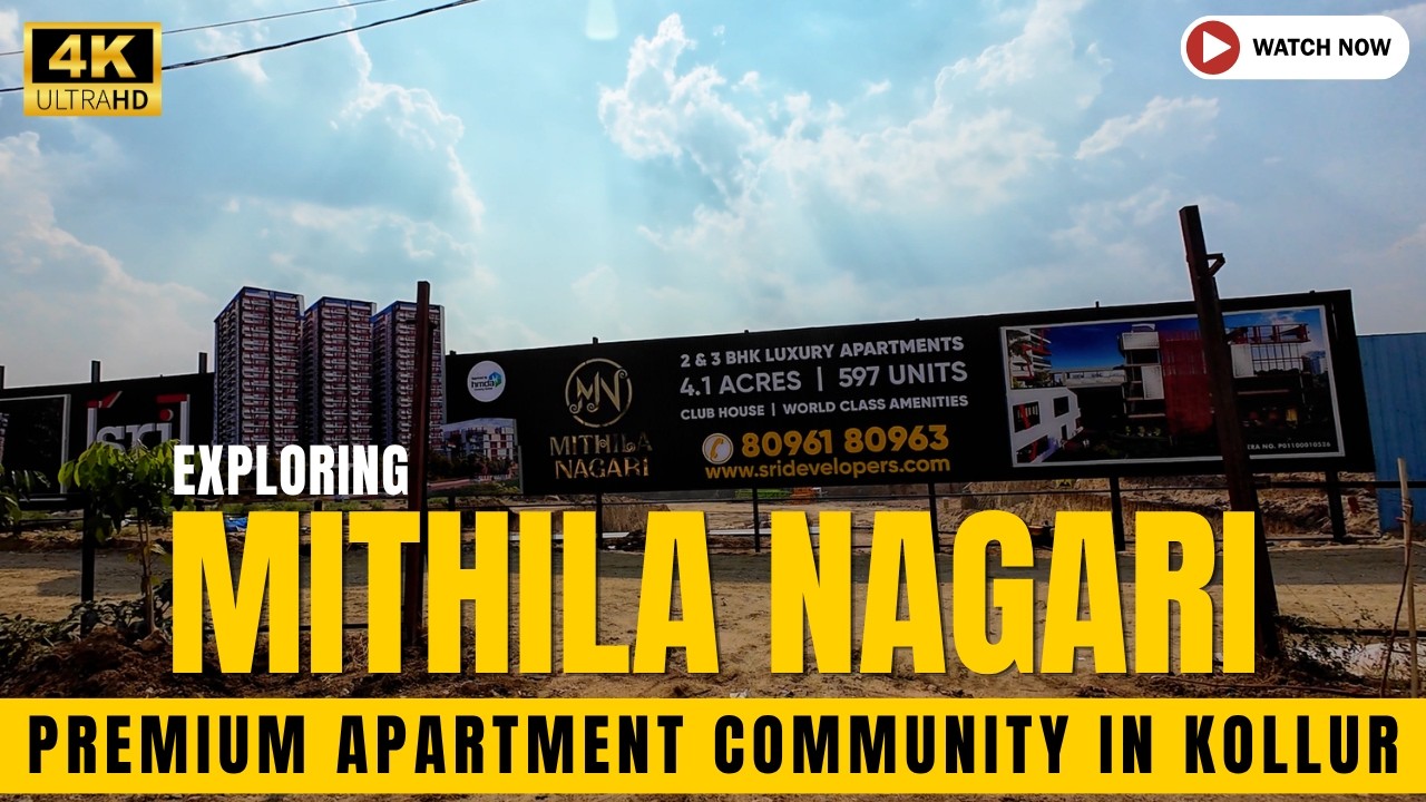 Mithila Nagari : Exploring Premium RERA Approved Project in Kollur from Sri Developers
