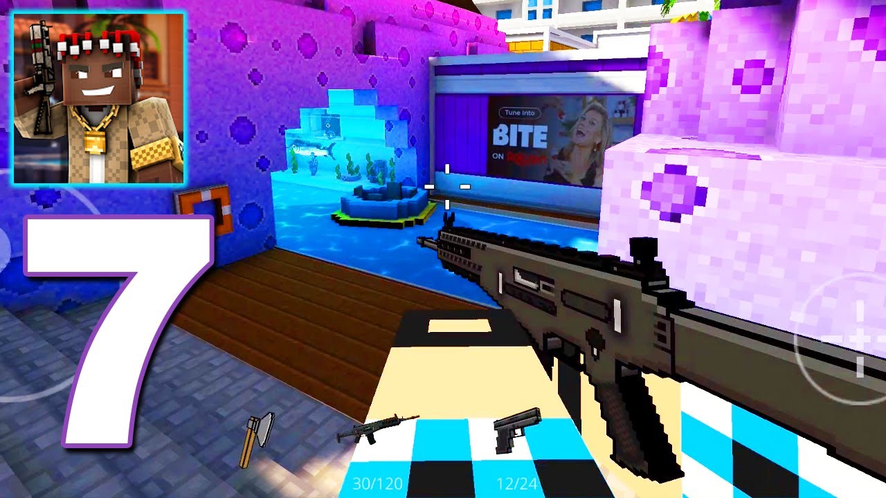 Pixel Strike 3D - Gameplay Walkthrough Part 7 - AR60 (Android Games)