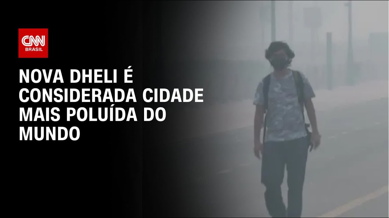 Ar da capital da &Iacute;ndia atinge n&iacute;veis de polui&ccedil;&atilde;o mais altos do mundo | CNN NOVO DIA