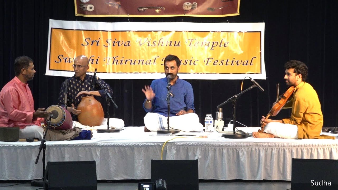 Carnatic vocal music concert by Sri. Hari Agnisarman Kappiyoor @ SSVT on Sept 07, 2024