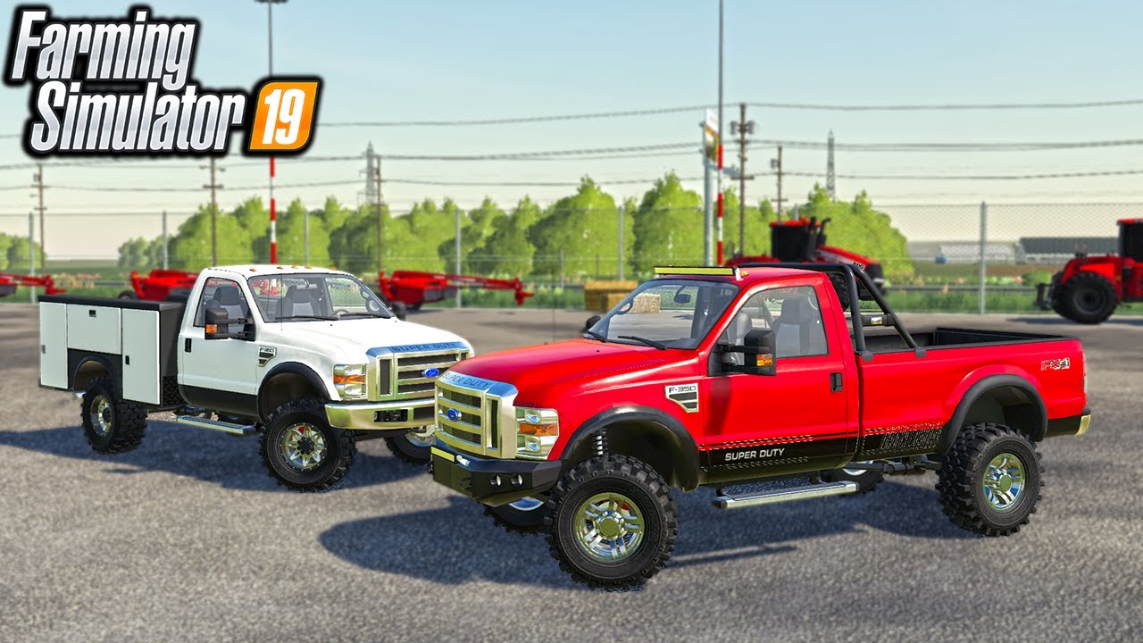 NEW F350 TRUCK FOR CONSOLE & PC - SHOWCASE | FARMING SIMULATOR 2019