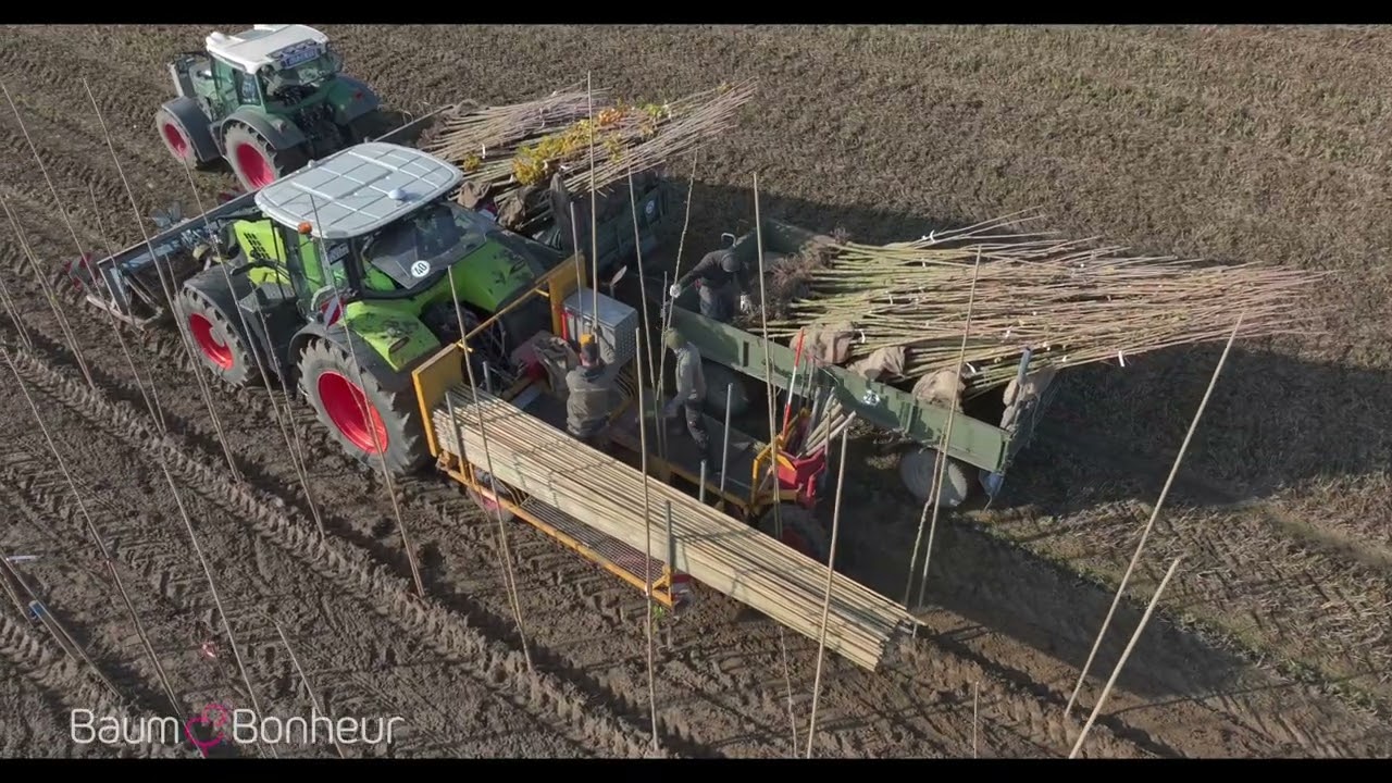 Kleine Pflanzmaschine