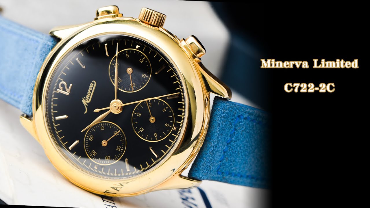 手工黃金時計 制表傳世經典Minerva Limited C722-2C