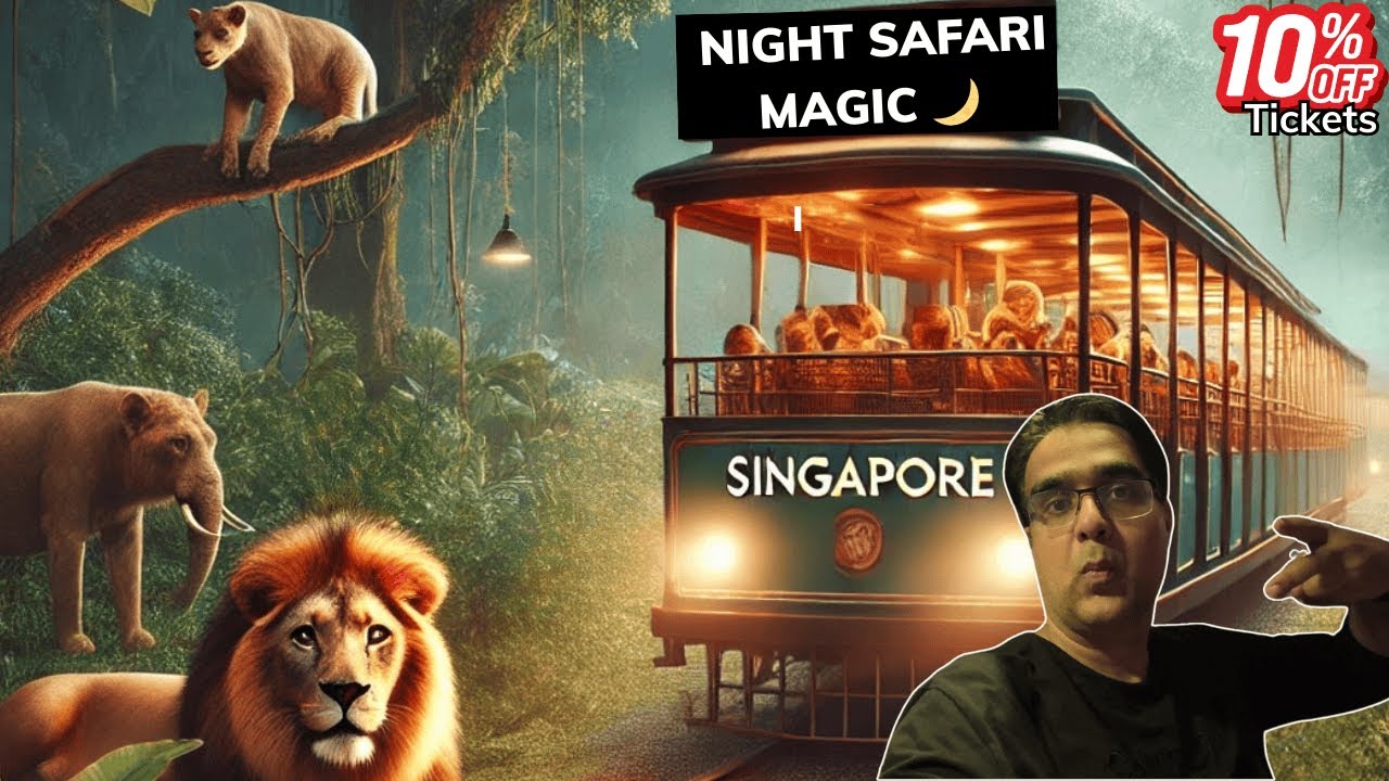 Night Safari Singapore Explained | Tram Ride, Animals & Ticket Discount