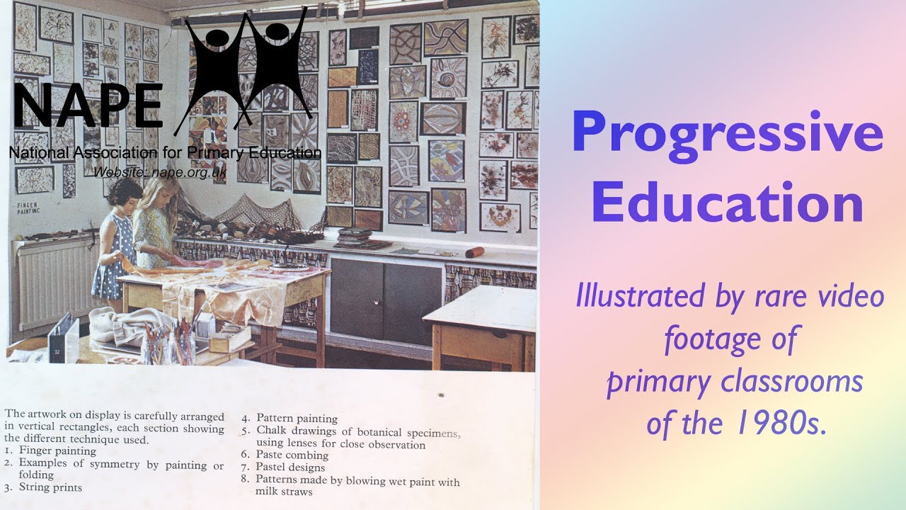 Progressive Education in action. 1985 Primary Classroom Film.