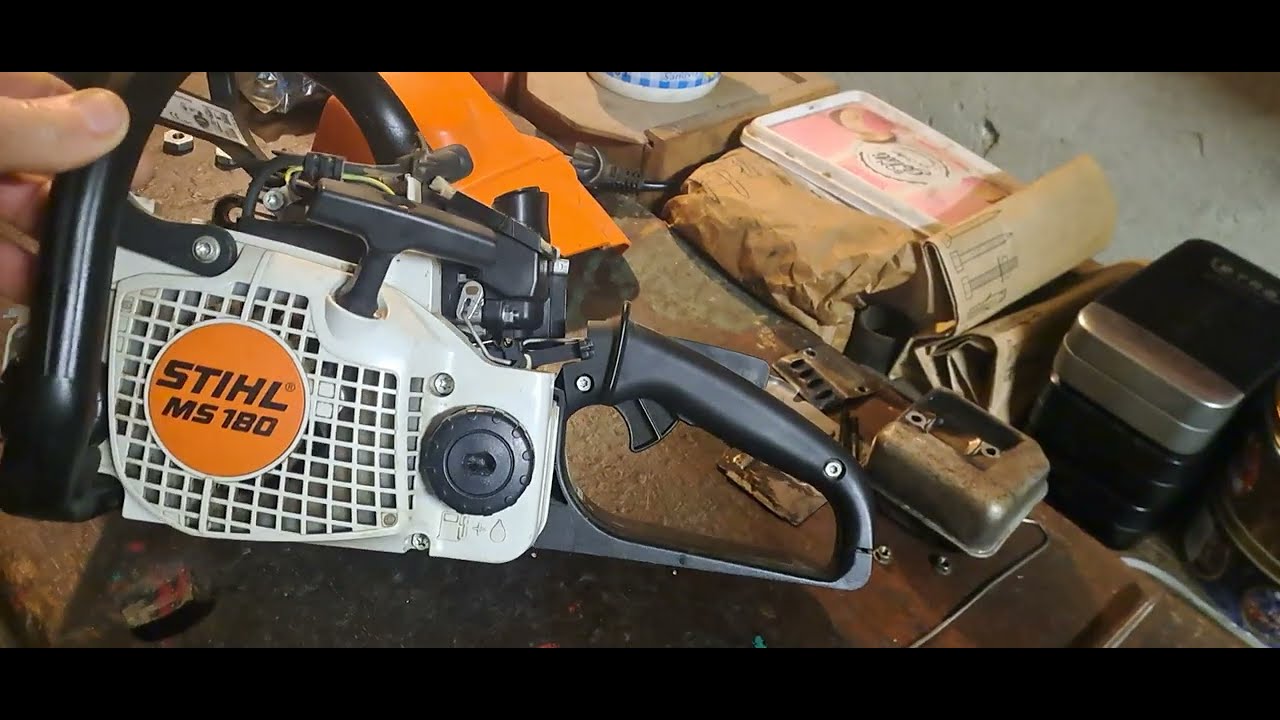 Stihl MS 180 cum arata pistonul dupa 6 ani de exploatare.