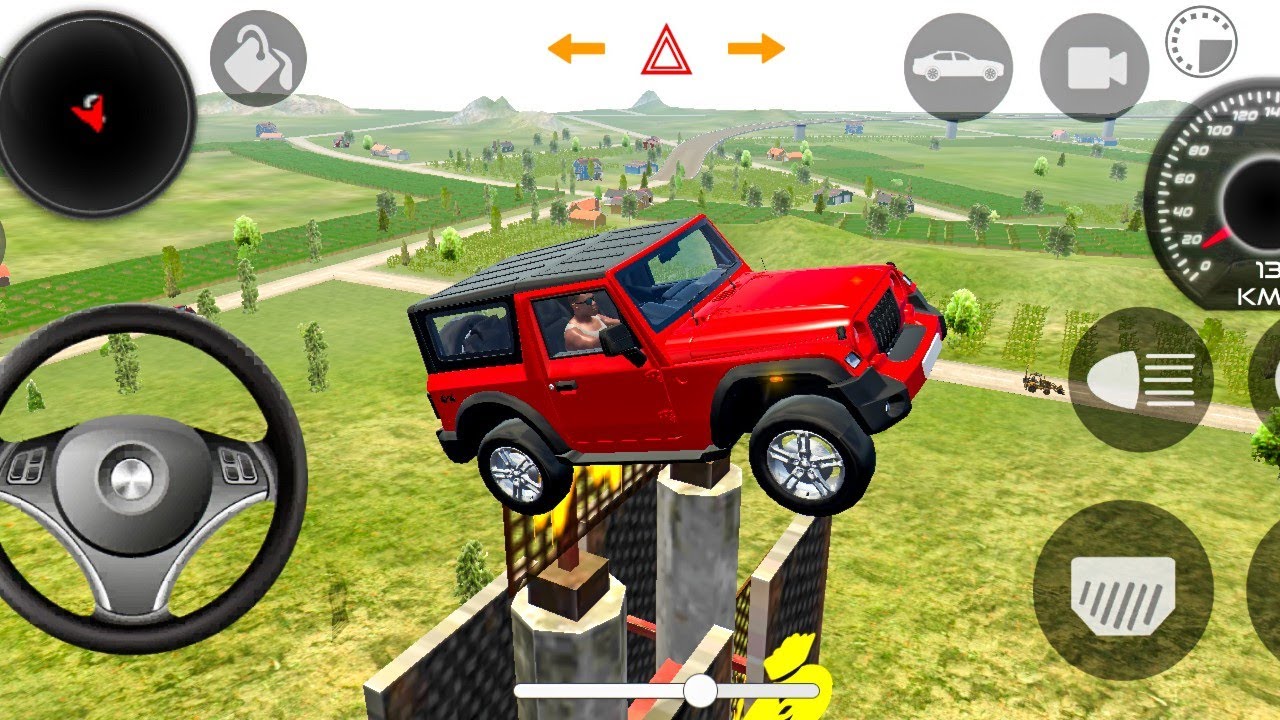 Modified Mahindra Thar😈Games:Indian Thar (Gadi Wala Games) Car Game Android Game - And roid Gameplay