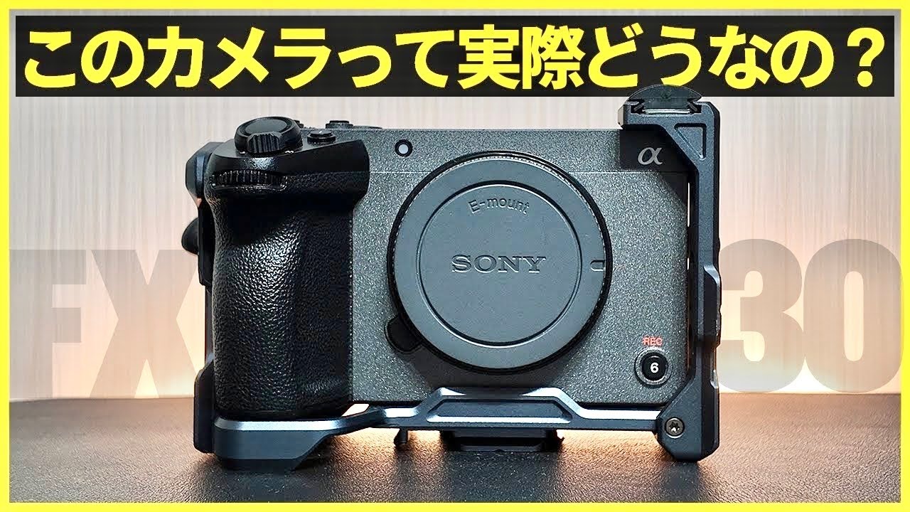 失敗しないカメラ選び FX3とFX30との違いを徹底解説