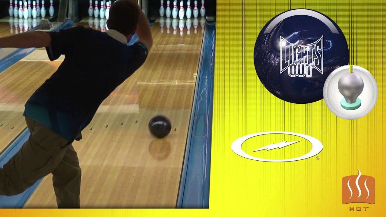 Storm Lights Out Bowling Ball by Scott Widmer, BuddiesProShop.com