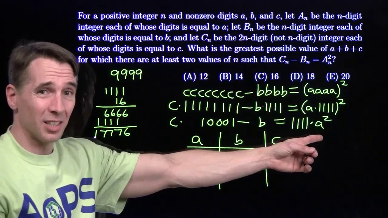 Art of Problem Solving: 2018 AMC 10 A #25 / AMC 12 A #25