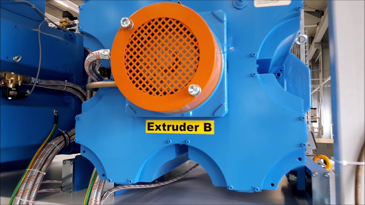 diamat PET extrusion run-through