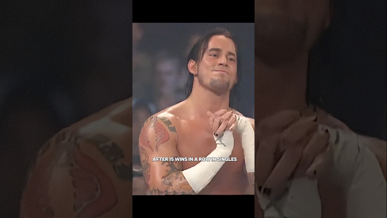 CM PUNK'S 1st DEFEAT in the WWE (2007)