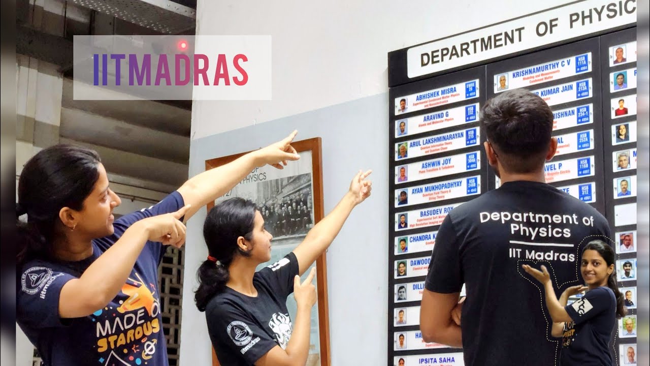 PHYSICS Department Tour🏬| IITMADRAS❤️|Tour Part-1|| #physics #iitmadras #tour #new #iitjam #phd