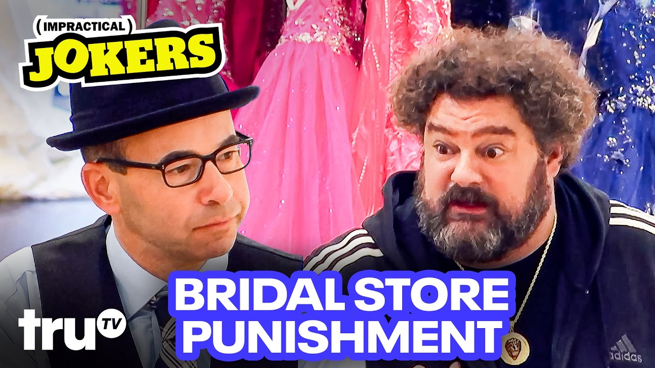 Bobby Moynihan&rsquo;s Bridal Shop Punishment for Murr (Clip) | Impractical Jokers | truTV