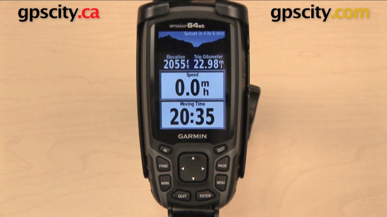 Garmin GPSMAP 64 Series: Trip Computer with GPS City