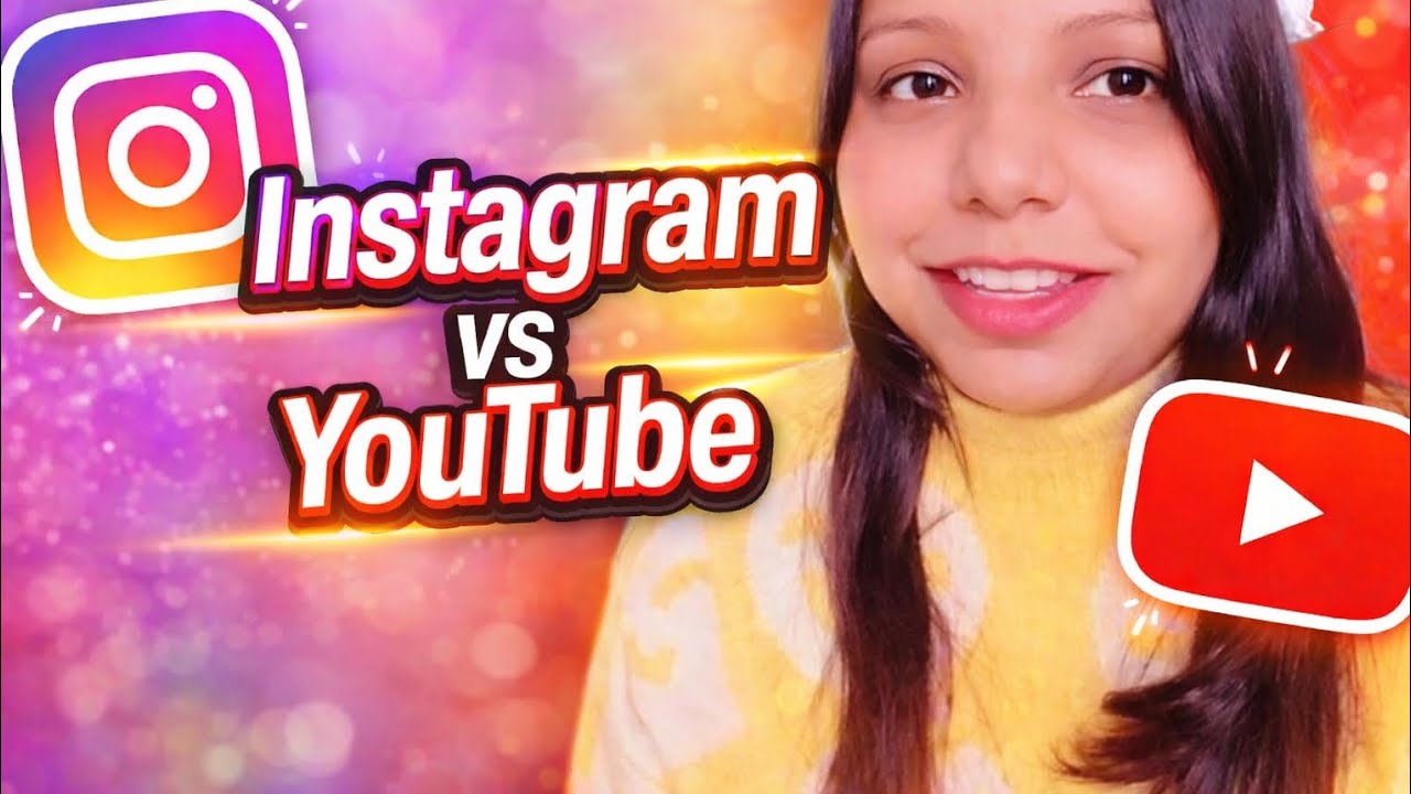 Instagram Vs YouTube #reality #trending #information #vlog #relatable 