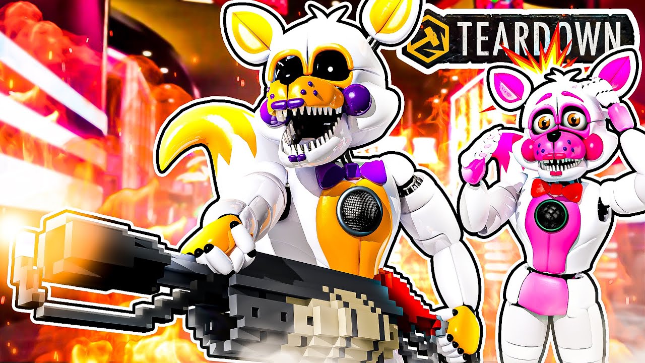 LOLBIT Shattered FNAF Sister Location in Teardown