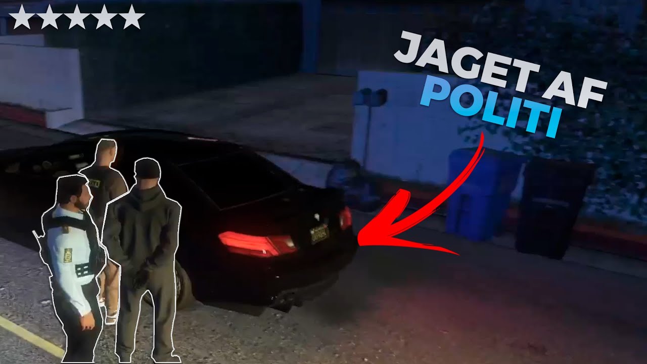 JAGTEN PÅ IBS - NAKKER POLITI BIL
