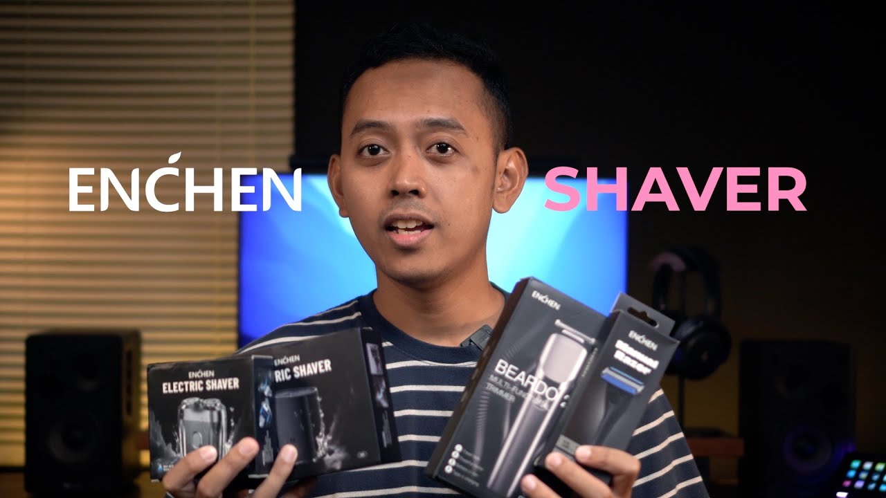 PAKAI SEMUA ALAT CUKUR ENCHEN! 💈 Review 4 Alat Cukur: Razor T30, Beardo 2, K8, & Mini 6!