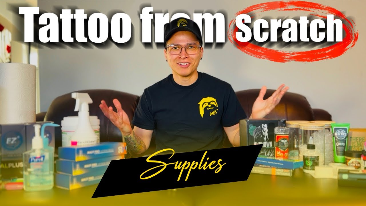 Learn how to TATTOO from SCRATCH ✍️ Beginner class | Supplies 