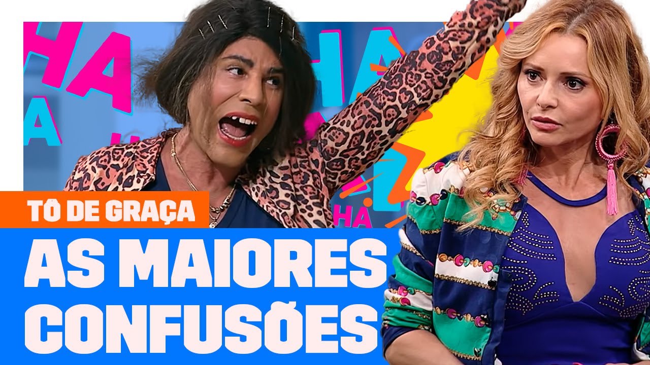 MARATONE as CONFUS&Otilde;ES da Gra&ccedil;a! | T&ocirc; De Gra&ccedil;a | Humor Multishow