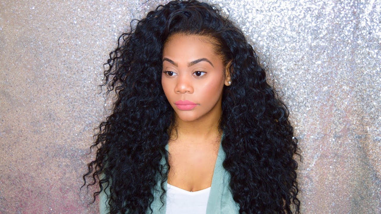 Outre Batik Peruvian Half Wig | How to blend your hair with a half wig!