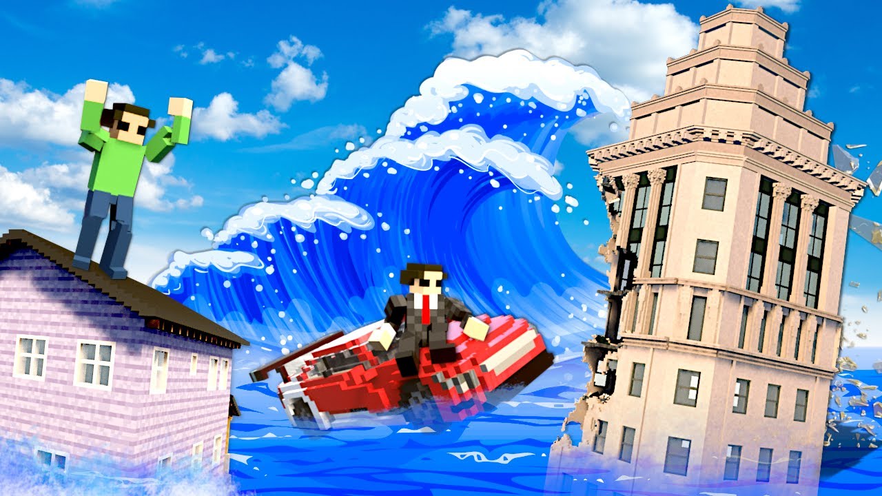 TSUNAMI DESTROYS CITY! (Teardown)