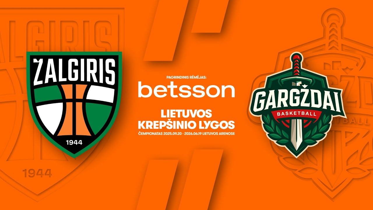 LKL, kurią remia Betsson, rungtynių apžvalga: &bdquo;Žalgiris&ldquo; - &bdquo;Gargždai&ldquo; [2025-12-07]
