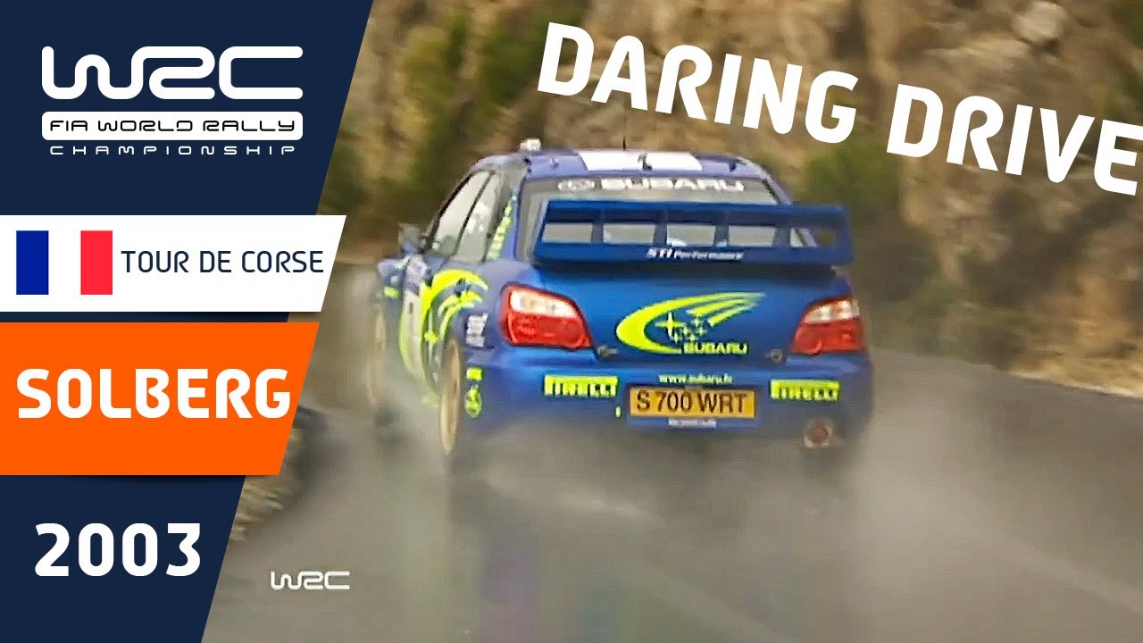 WRC History: Petter Solberg´s daring drive in 2003