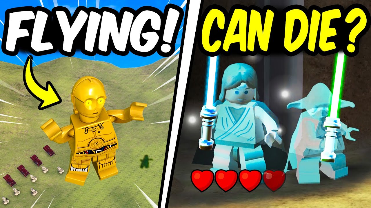Busting 30 MORE HUGE LEGO Star Wars Game MYTHS!