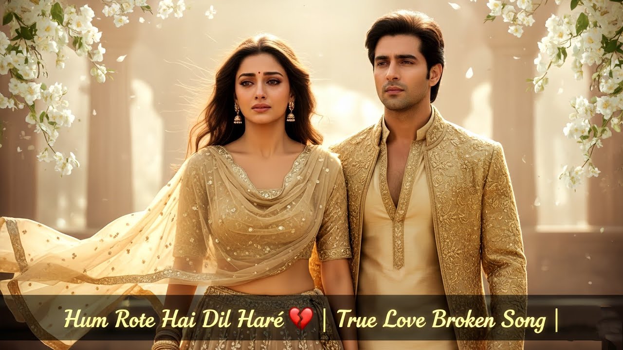 Hum Rote Hai Dil Hare 💔 | 90s Style Heart Touching Sad Song | Emotional Love Story