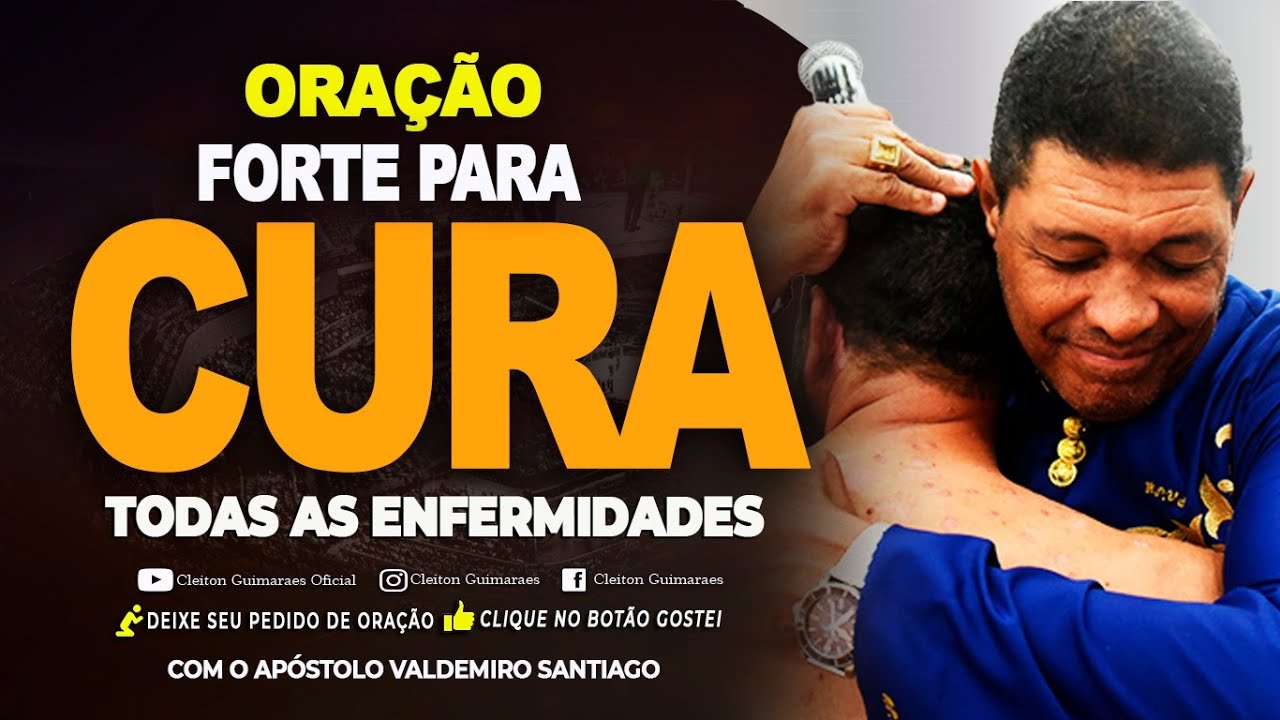 ((🔴)) DE ARREPIAR😱 ! ESCUTA ESSA ORAÇÃO ATE O FINAL E SEJA CURADO POR JESUS ! AP. VALDEMIRO SANTIAGO