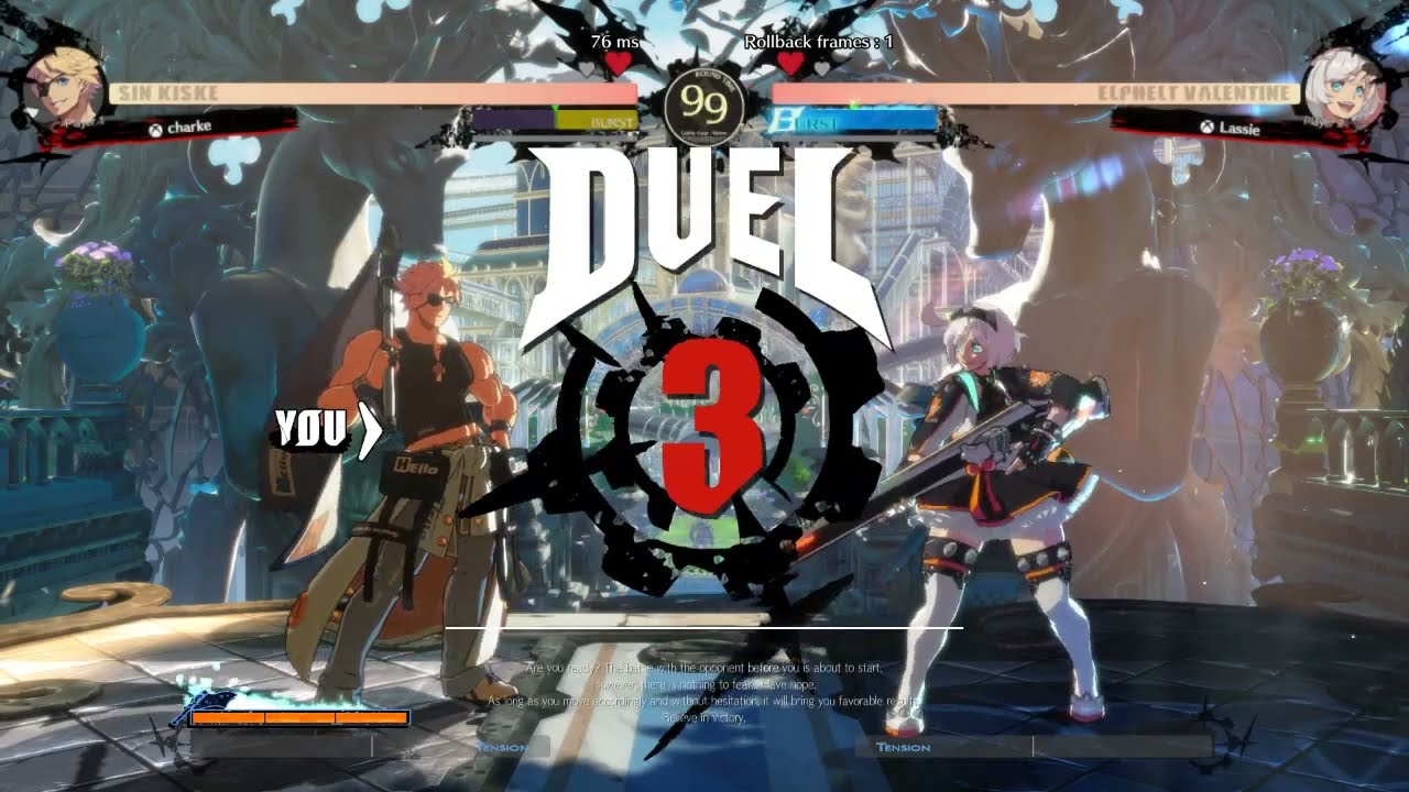 Aggressive Sin VS Strong Elphelt w/Lassie