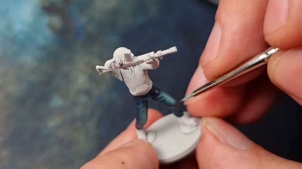 Painting Denim, with Spectre Miniatures