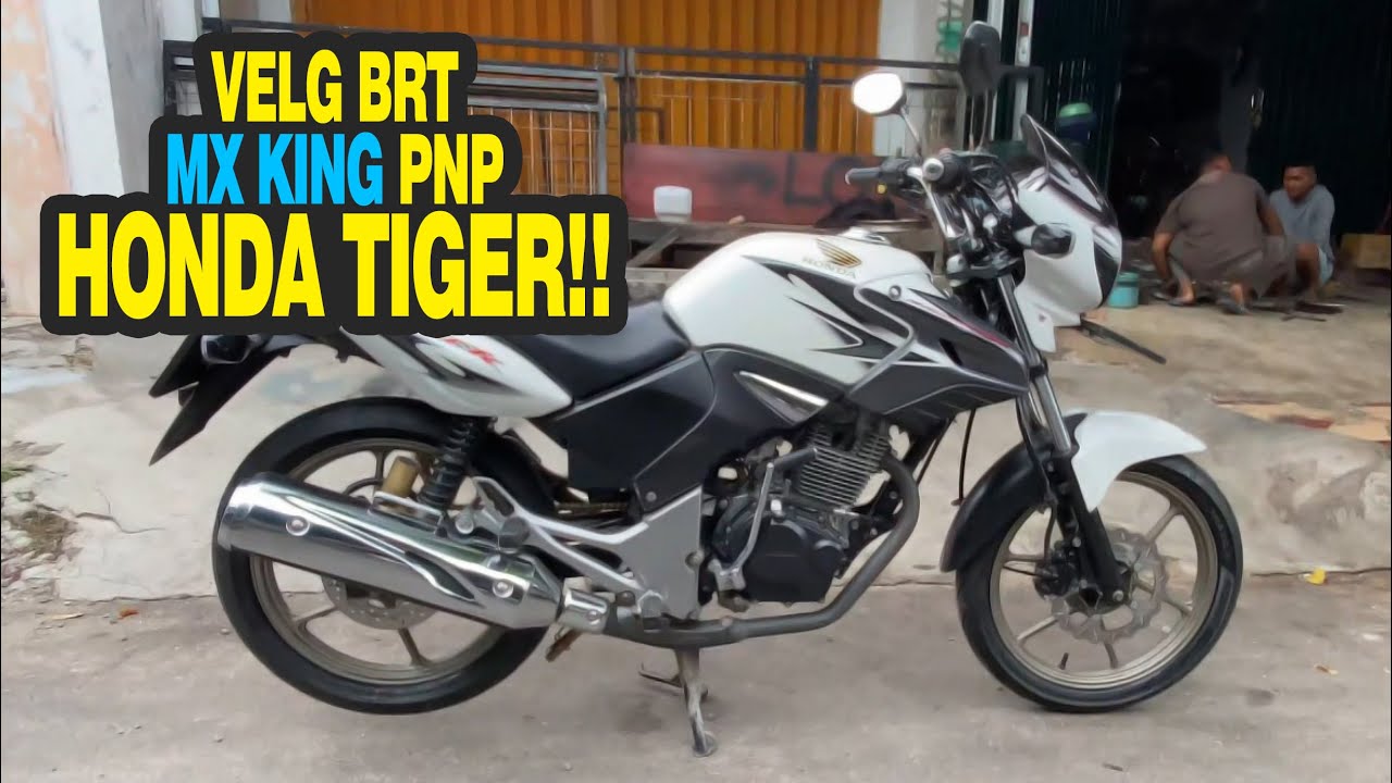 TUTORIAL PENGAPLIKASIAN VELG BRT MX KING PNP MOTOR HONDA TIGER!!