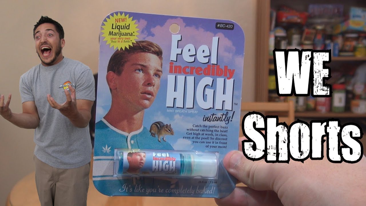 WE Shorts - Feel Incredibly High Liquid Marijuana