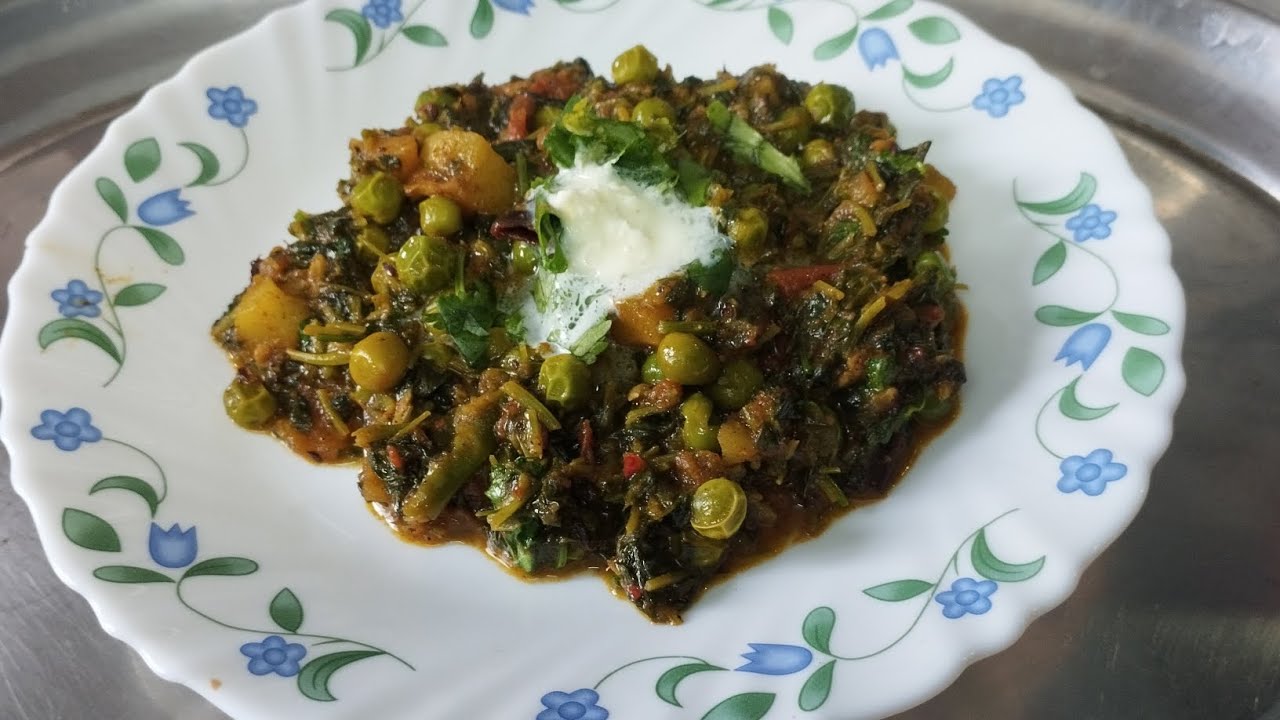 मेथी मटर मलाई /Methi Matar Malai recipe🙏🏻🙏🏻