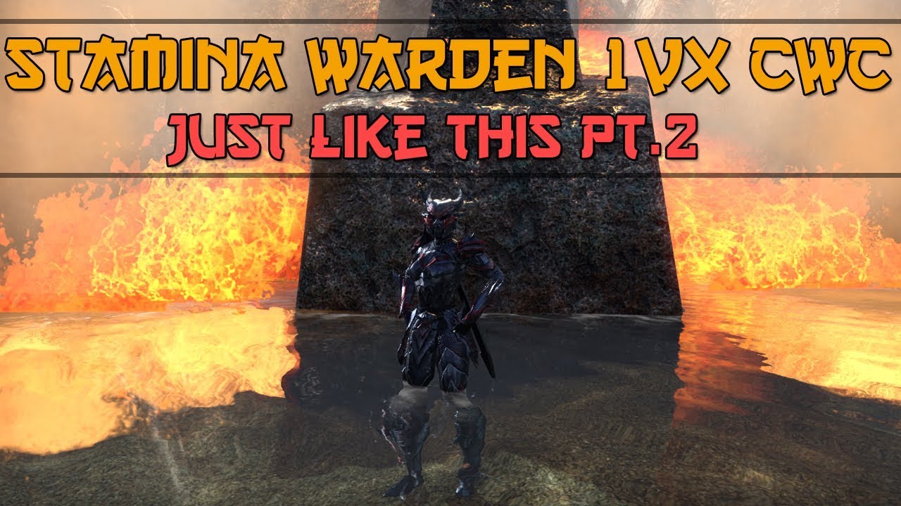 ESO - Stamina Warden 1vX - KodiPvP, how does he do it? 