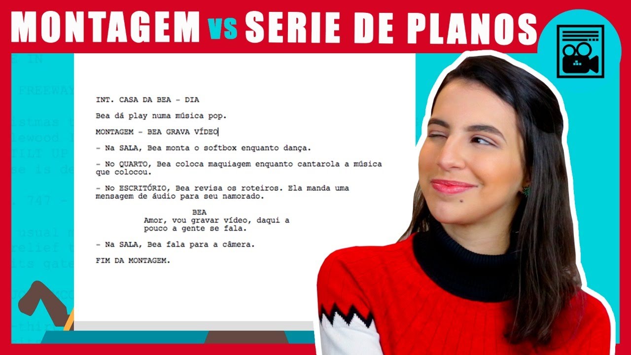 MONTAGEM, SÉRIE DE PLANOS E INSERT - COMO FORMATAR?