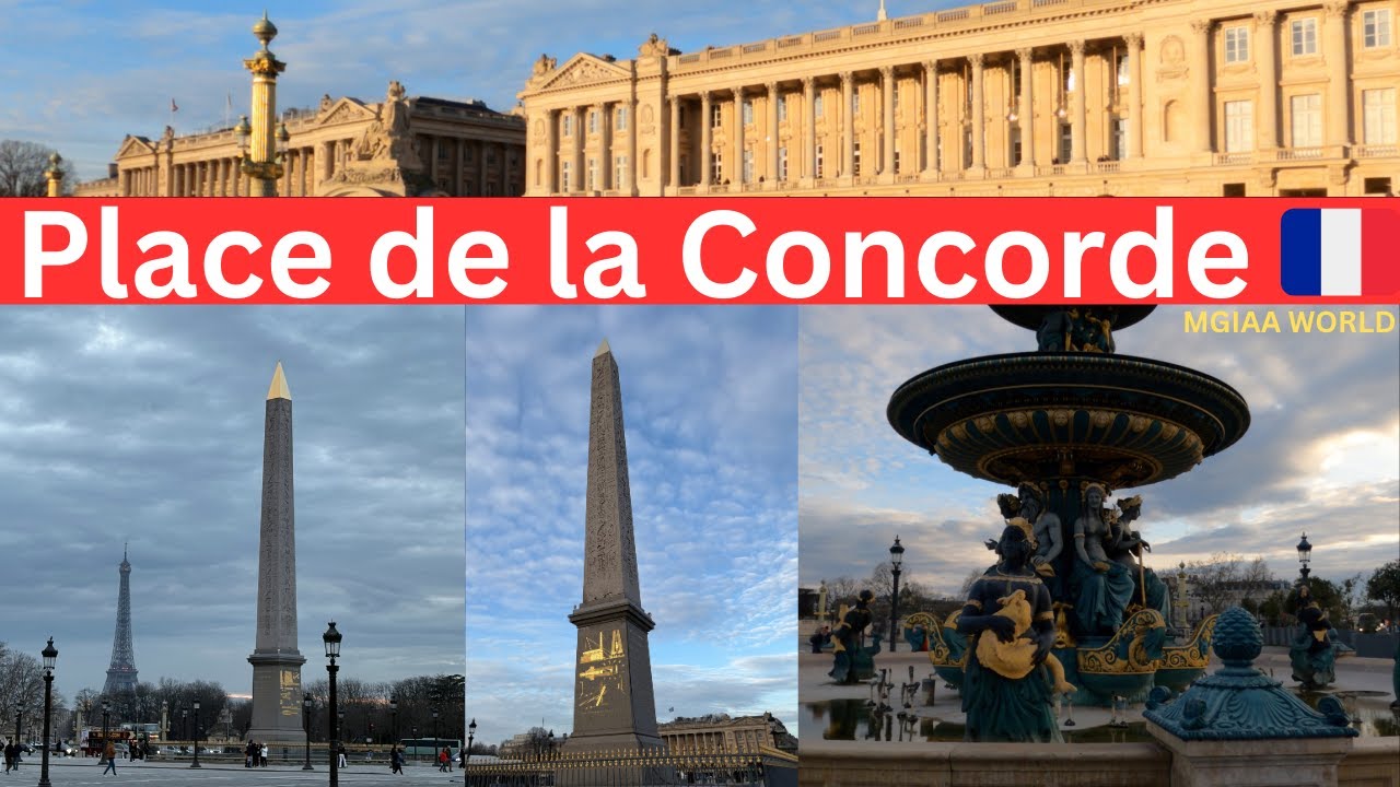Exploring Most Iconic Squares Heartbeat of Paris : Place de la Concorde🇫🇷✨| பிளாஸ் டி லா காங்கோர்ட்”