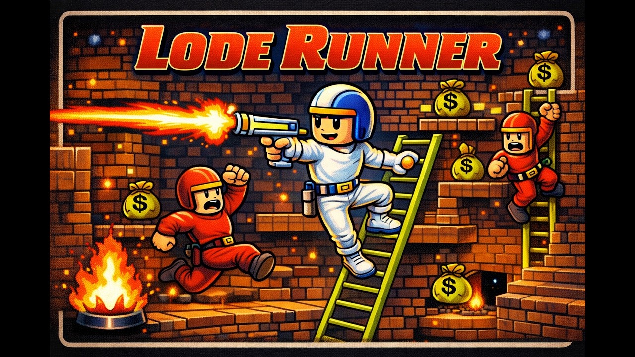 Can I Beat All 50 Levels of NES Lode Runner?